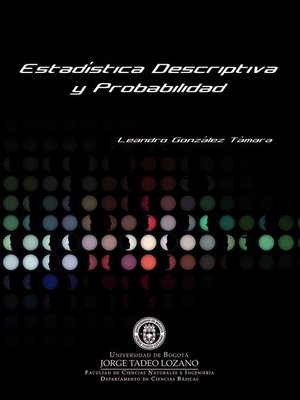 cover image of Estadística Descriptiva y Probabilidad